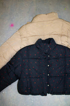 rhinestone bomber black